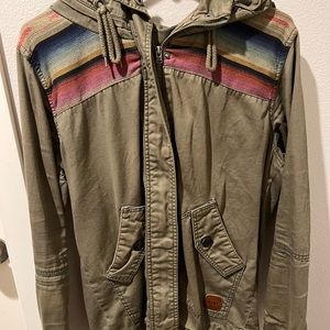 Vintage Roxy camo jacket